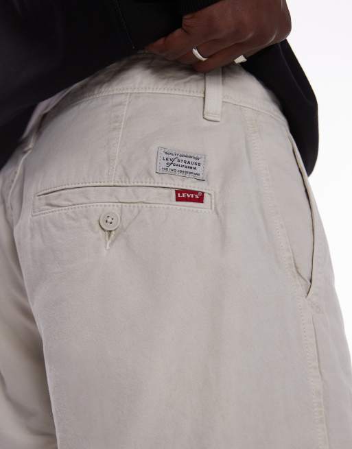Levi's XX Chino loose straight leg cotton linen blend pants