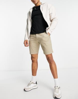 levis cream shorts