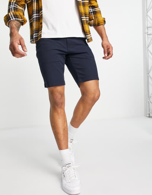 Levi's 502 Tapered Fit Twill True Chino Shorts In Spirit Blue 