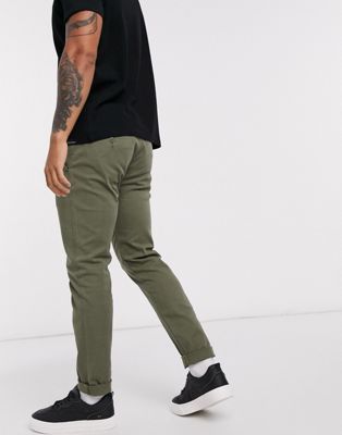Levi's XX Chino slim fit pants in olive 