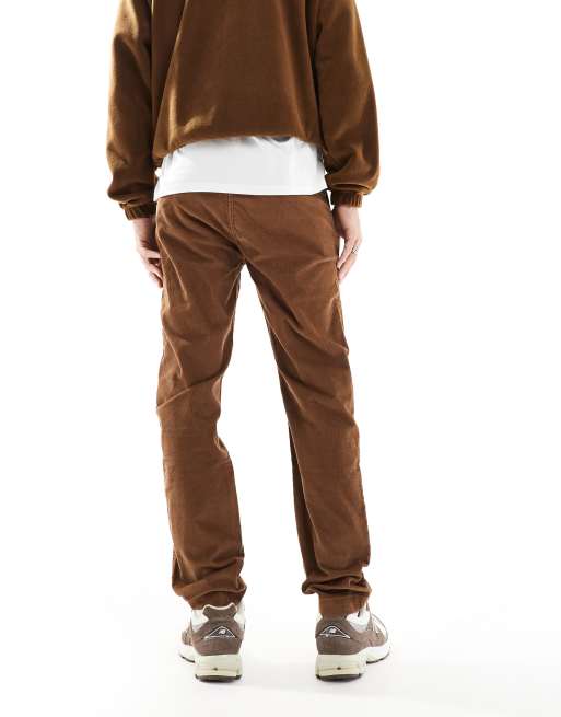 Levi's XX Chino straight cord trousers in brown, 3 of 5