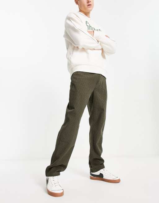 Levi's XX EZ chinos in green with pockets