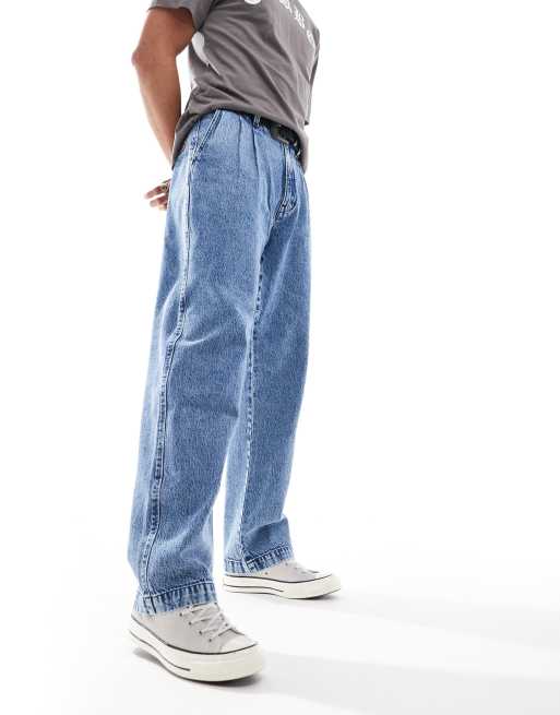 Levi's - XX - Jean droit ample plissé - Bleu moyen, 2 de 5