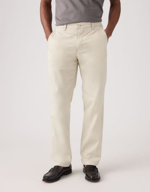 Levi's – XX – Locker geschnittene, leichte Chinohose in Neutral, 3 von 4