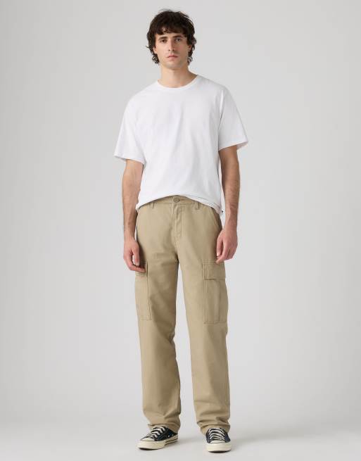 Levi's - XX - Pantalon léger coupe droite à poches cargo - Neutre, 2 de 4