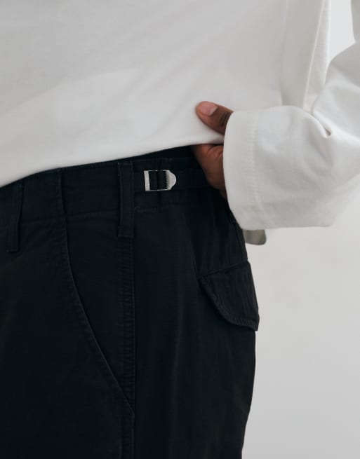 Levi's - XX - Pantaloni cargo ampi in tela nera, 3 di 5