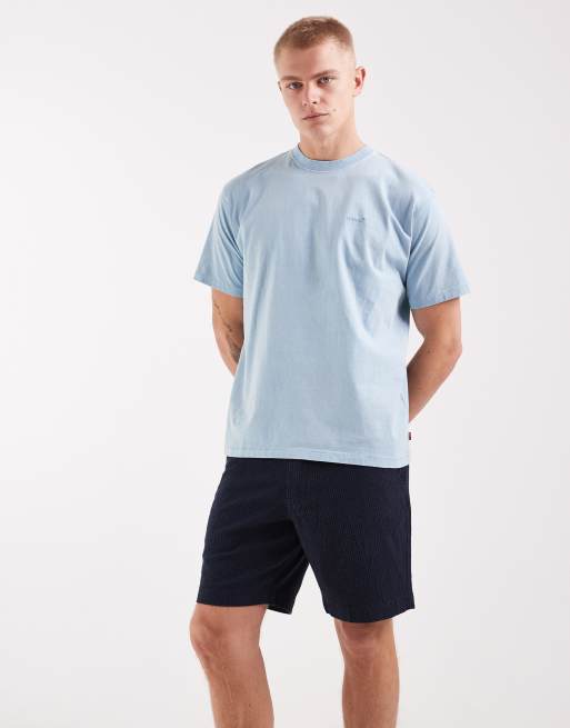 Levi's XX rutiga seersucker-chinoshorts i marinblått, 2 av 5