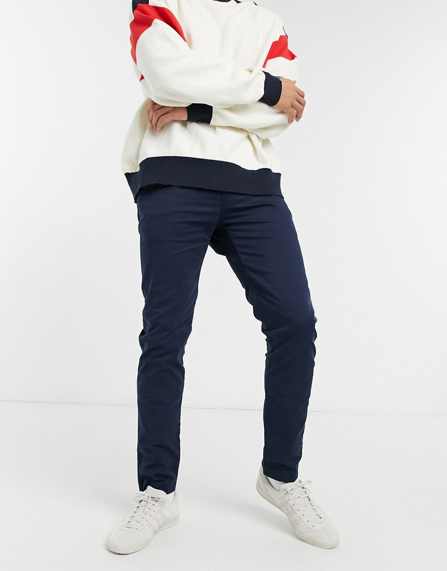 Levi's xx slim fit lightweight chino trousers in navy blazer