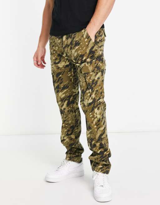 Levi's XX slim taper cargo with pockets in camo print | ASOS