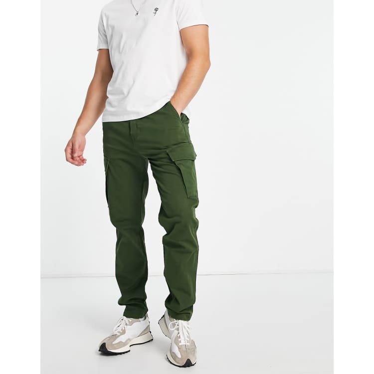 Levi s xx slim taper cargo with pockets in green