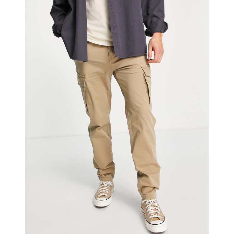 Levi's XX slim tapered cargo pants in beige | ASOS