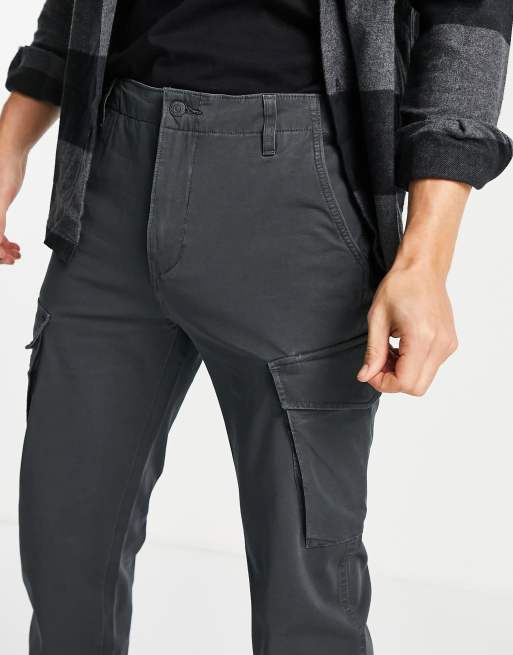 Levi's XX slim tapered cargo pants in washed black | ASOS