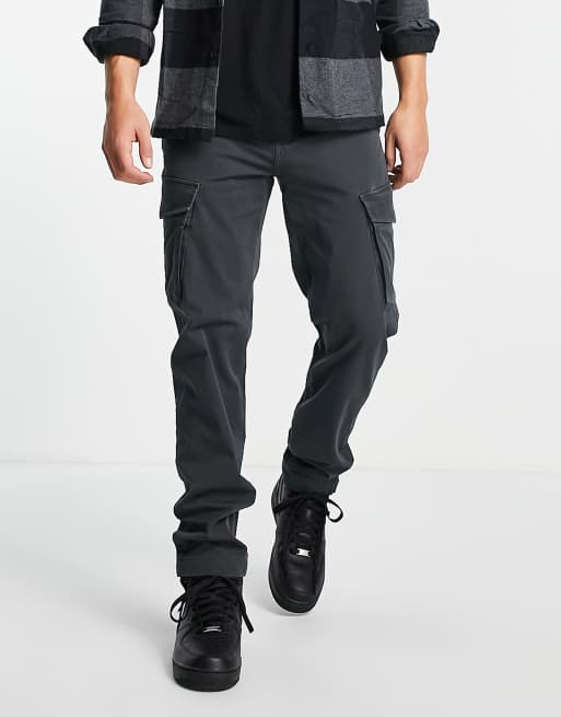 Levi's XX slim tapered cargo trousers in washed black | ASOS