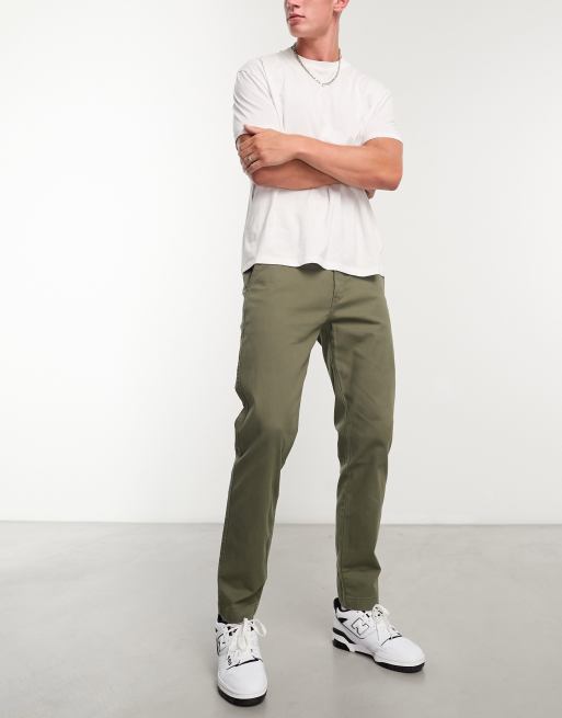 Levi's XX standard fit chino trousers in green | ASOS