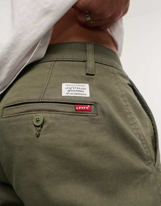 Levi's green hot sale chinos