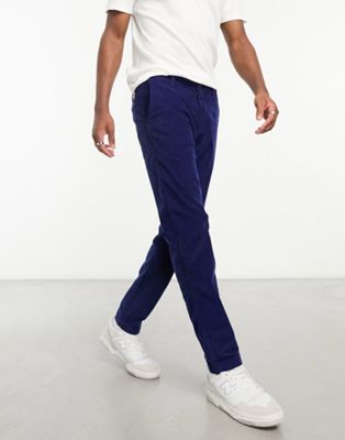 Levi's XX standard fit trouser in navy cord - ASOS Price Checker