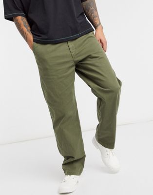 Levi's Xx Stay Loose Chinos In Olive Night-green | ModeSens