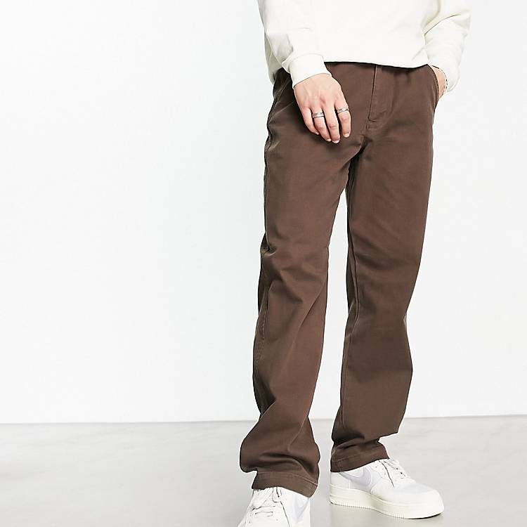 Levi's xx tapered chino in brown | ASOS