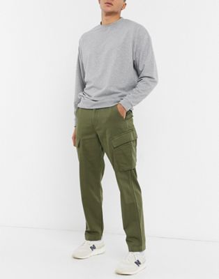green levi cargo pants