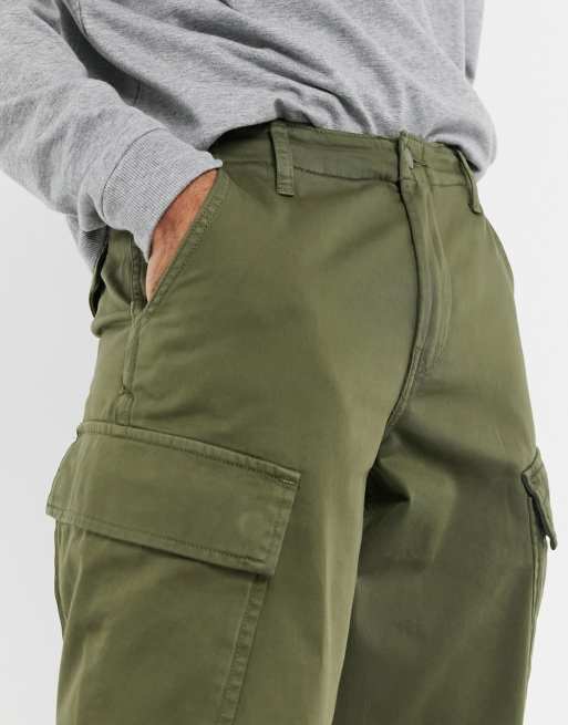 Green levi on sale cargo pants