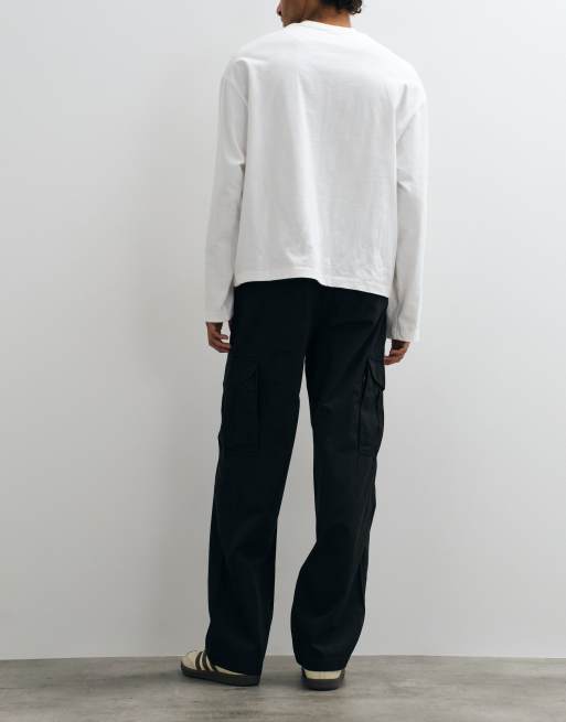 Levi's – XX – Weite Cargohose aus Canvas in Schwarz, 5 von 5