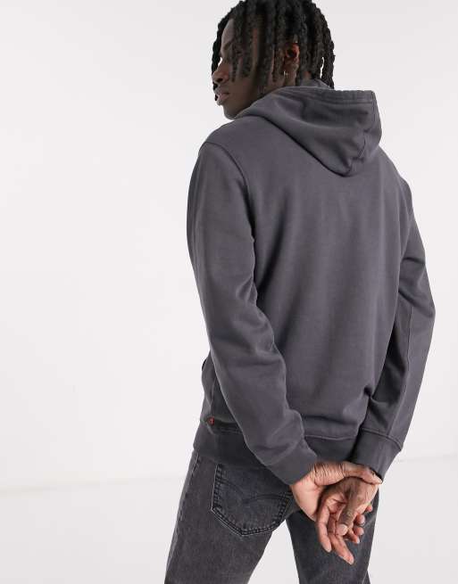 Levi's - Youth 2-horse - Utility-hoodie met logo in grijs, 2 van 4