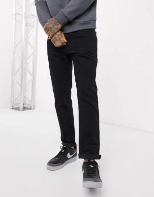 levis 502 stretch black