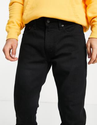 levi's 512 slim taper stretch black