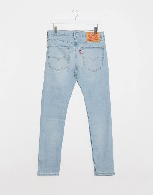 Levi s Youth 519 super skinny fit hi ball roll jeans in reznor mid vintage wash
