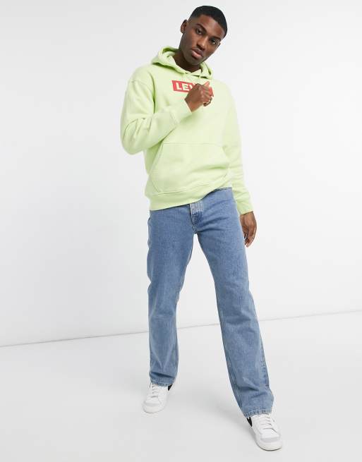 Levis box best sale logo hoodie