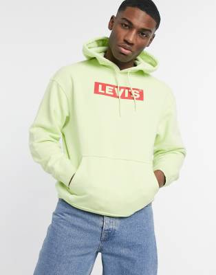 levi's box tab hoodie