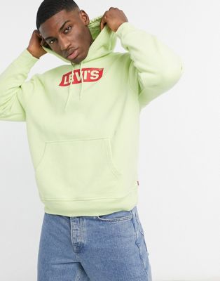 green levis hoodie