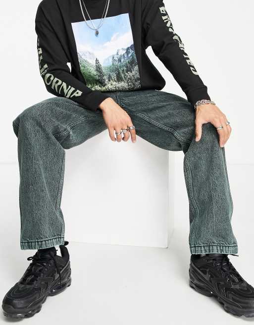 Levi's - Youth - Timmermansbroek met toelopende pijpen in marineblauw