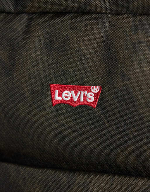 Levi's zaino L con stampa mimetica kaki, 4 di 5