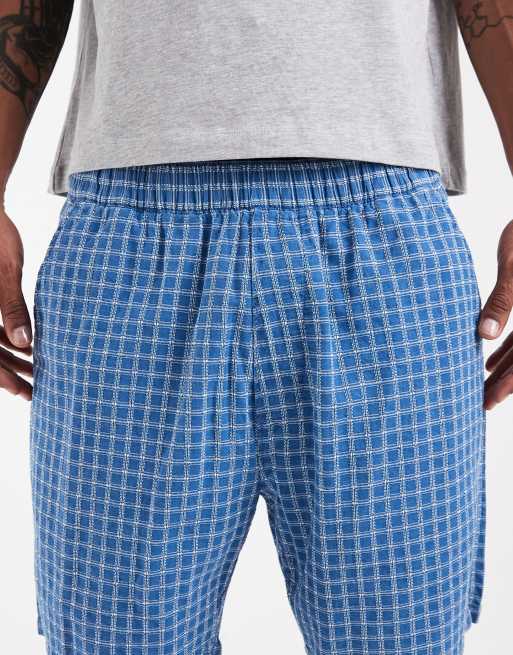 Levi's zestaw mikro szortów boxer w kratę w kolorze niebieskim, 4 z 5
