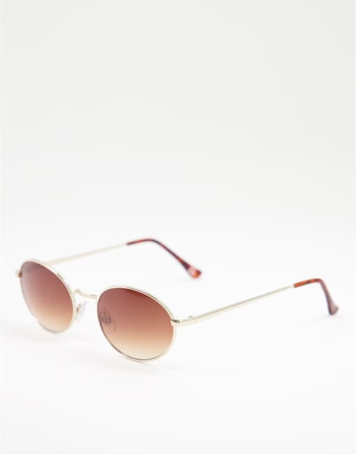 Liars & Lovers Angles round sunglasses in gold