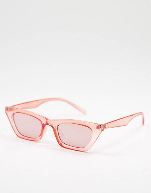 Liars & Lovers cat eye sunglasses in pink