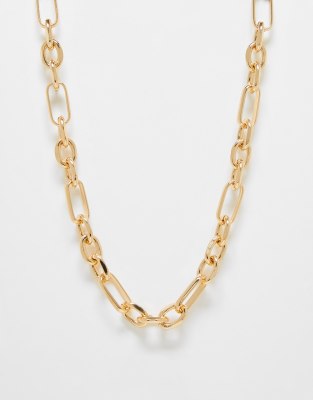 Liars & Lovers - Collana a catenina spessa con maglie squadrate color oro