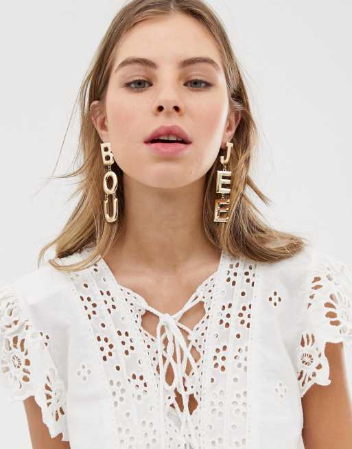 Asos on sale statement earrings