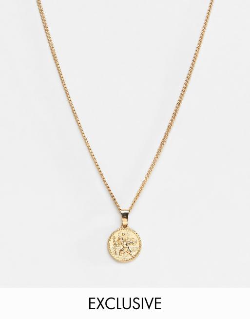 Coin Pendant Necklace