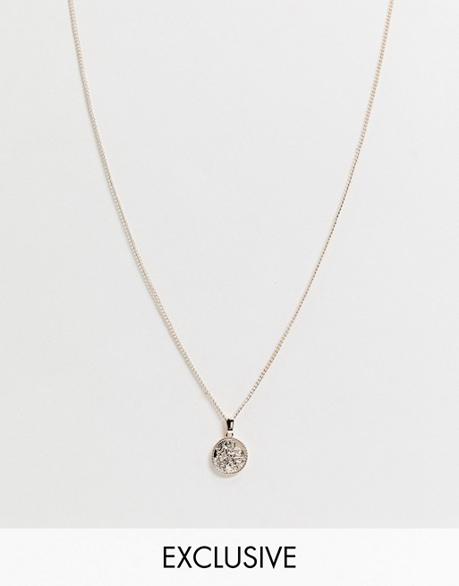 Liars & Lovers Exclusive necklace in rose gold with coin pendant