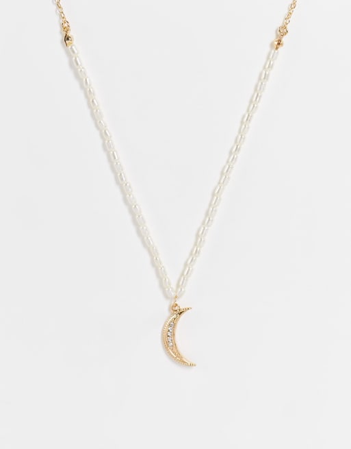 Liars & Lovers - Parelketting met maanhanger