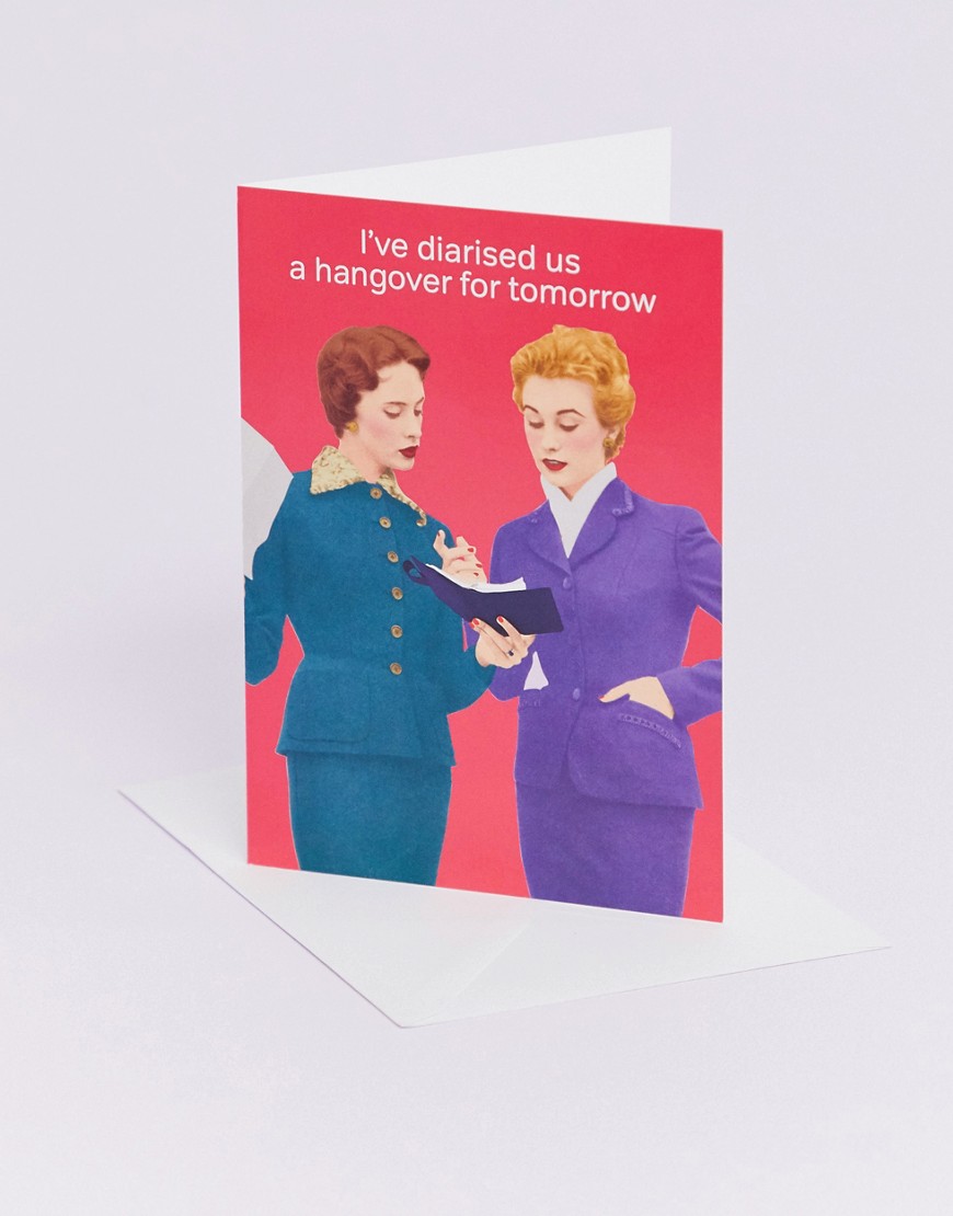 Life is Rosie diarised a hangover card-Multi
