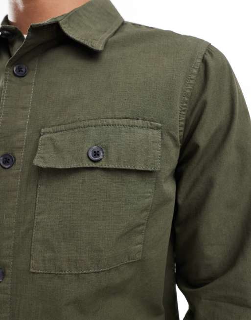 Lightweight Cotton Overshirt, 3 of 4