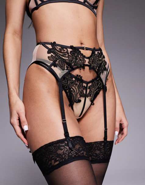 Liguero negro Enticement de Ann Summers - view 1