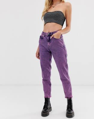 Джинсы ASOS Lilac