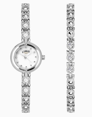 Limit 22mm Round Silver Watch