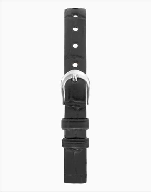 Limit 30mm womens round silver analogue watch in black - BLACK, 2 of 4