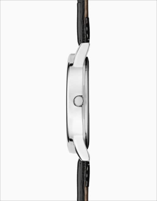 Limit 38mm mens round silver analogue watch in green - MGREEN, 4 of 4