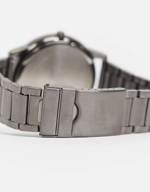 Limit bracelet watch in gunmetal grey with grey dial, 2 of 4